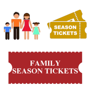 Family Season Tickets - No Membership
